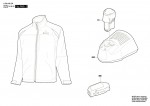 Bosch 1 600 A00 4AA --- Winter jacket Spare Parts